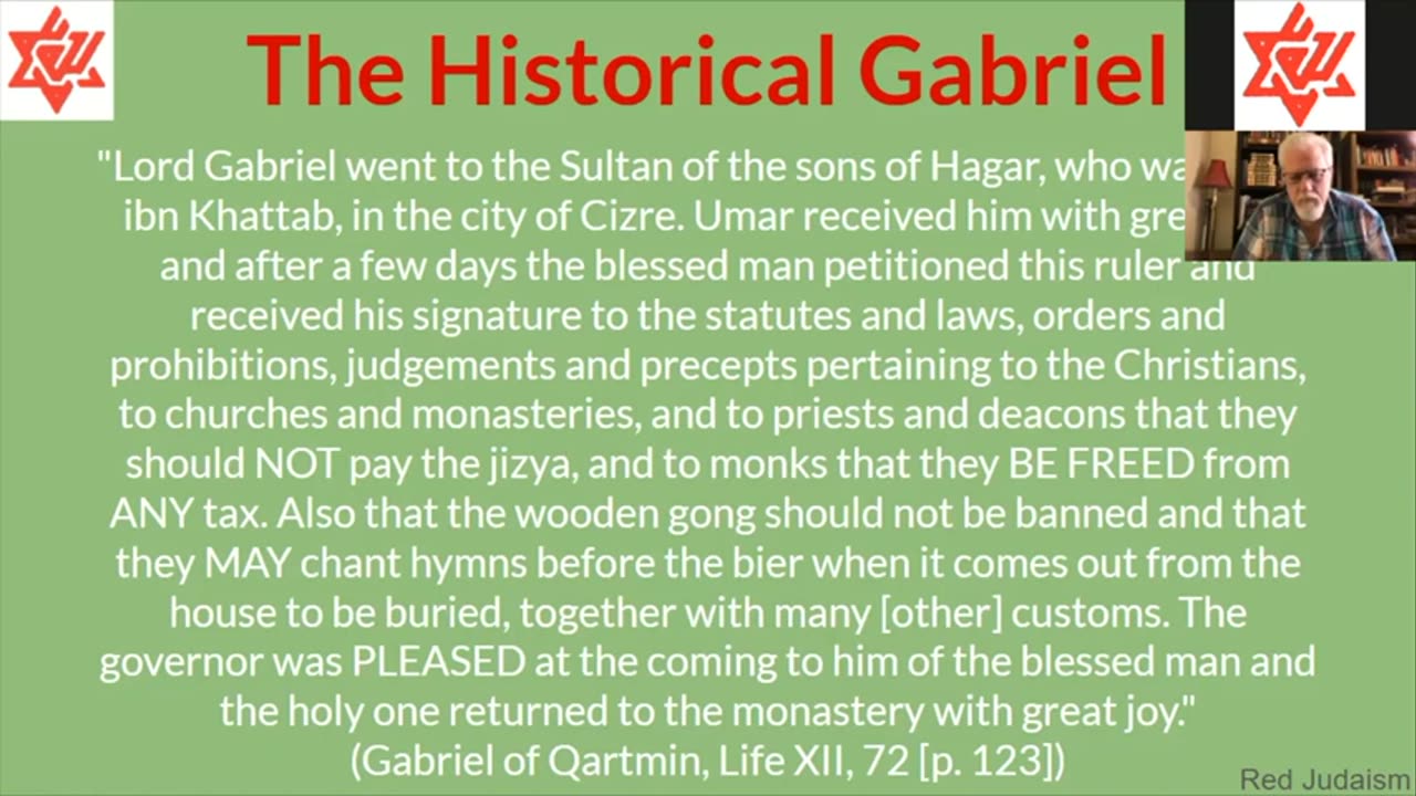 69 Gabriel a 7th c. Priest gave Muhammad a Xtian Qur'an!