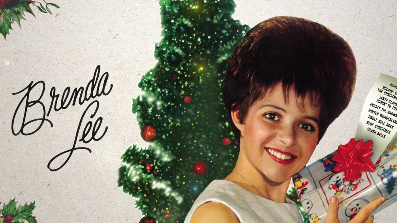 Brenda Lee - Jingle Bell Rock (Official Visualizer)