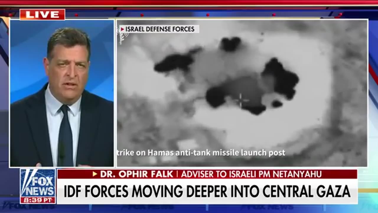 ‘No stopwatch’ on defeating Hamas: Dr. Ophir Falk