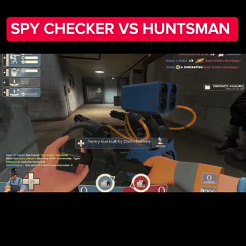 spy checker vs huntsman #tf2
