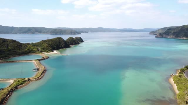 On a Japanese island, camping alone