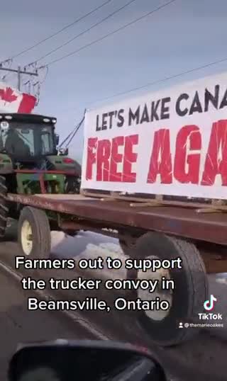 Farmers join in support