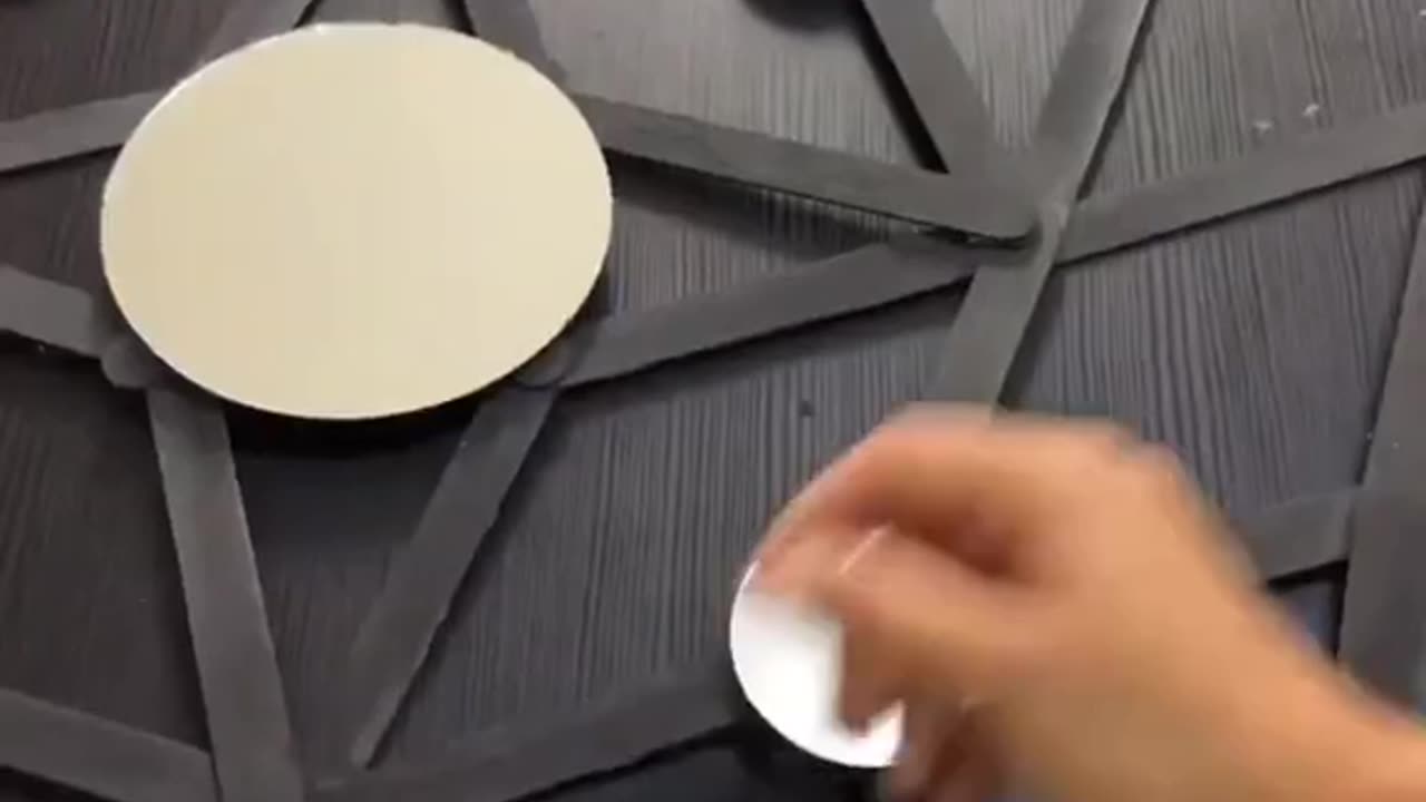 Craft with ice cream stick