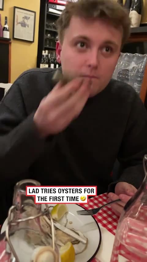 First Time Trying Oysters: Reactions