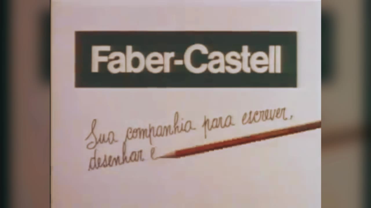 COMERCIAL ANOS 80 - Faber Castell - Aquarela - 1983 ( Versão Original )