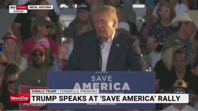 26DONALD TRUMP FORMER U.S PRESIDENTNewsDayTRUMP SPEAKS AT 'SAVE AMERICA' RALLYP