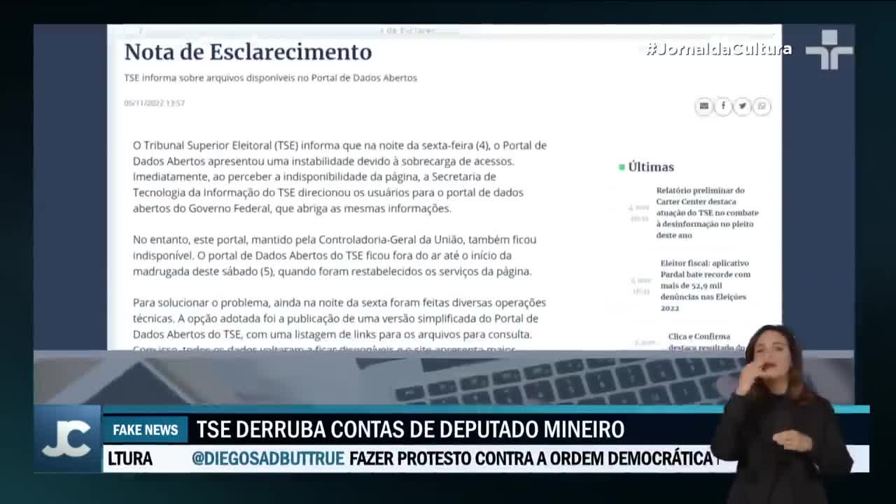 TSE desmente acusações de jornal argentino sobre fraudes nas urnas eletrônicas