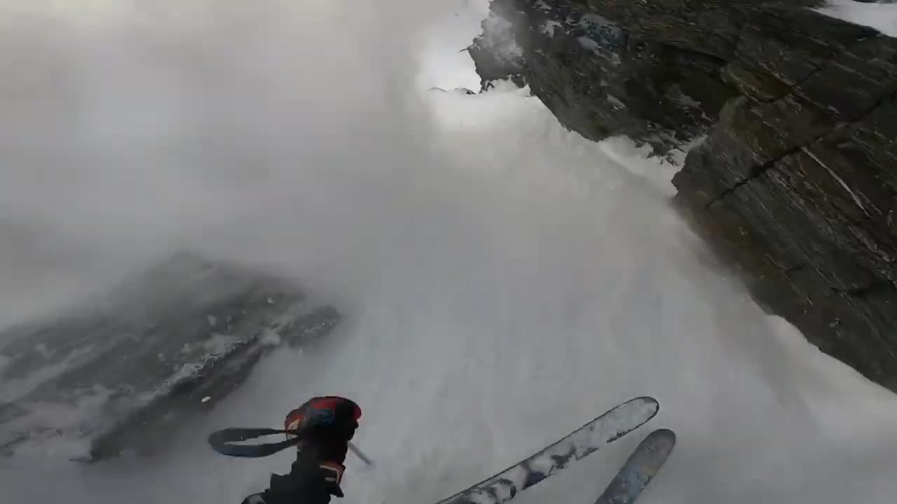 Best of Skiing in June_July. (GoPro POV)