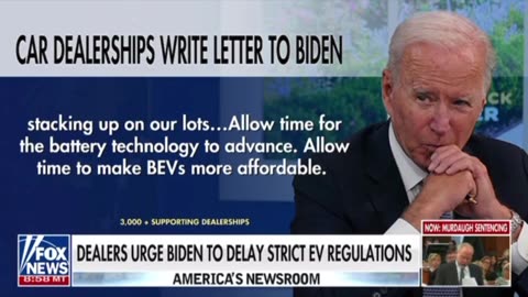 Dealers urge Biden to delay strict EV regulations