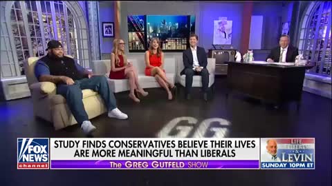 Fox News' Greg Gutfelds Reacts To Study That Conservatives Find More Meaning In Life Than Liberals