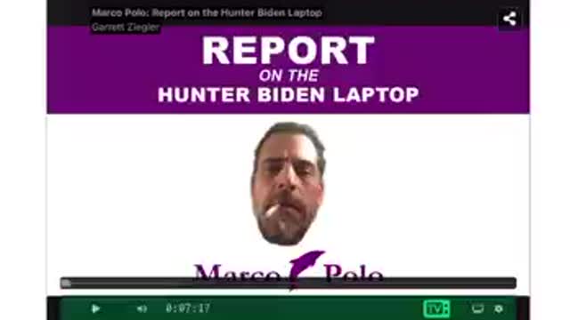 Report on hunter laptop
