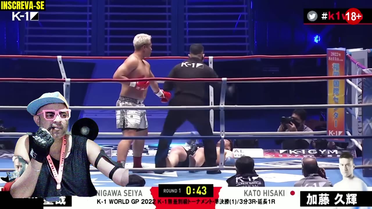 chute no suvaco com queixo de vidro : ep 77077