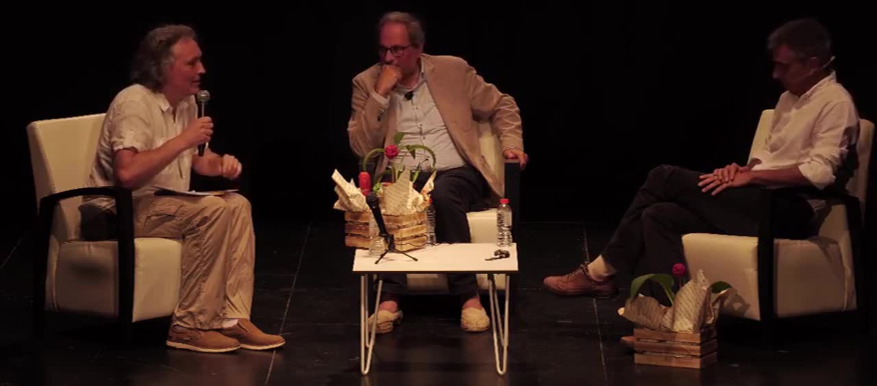 (29/05/2022) Valent i aclaridor debat entre el MHP Quim Torra i el filòsof Jordi Pigem sobre la "pandèmia".