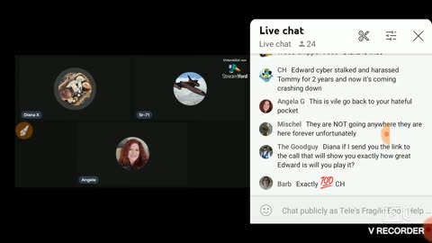 More Predward Jail House Calls - Angela G Raging to Protect Meffward 😂😂🤣😎