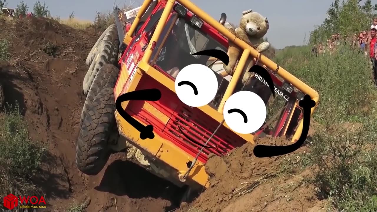 Off Road Truck Mud Race Funny Videos