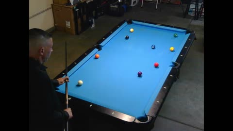 Total FLUKE - Amateur pool at it's best* lol