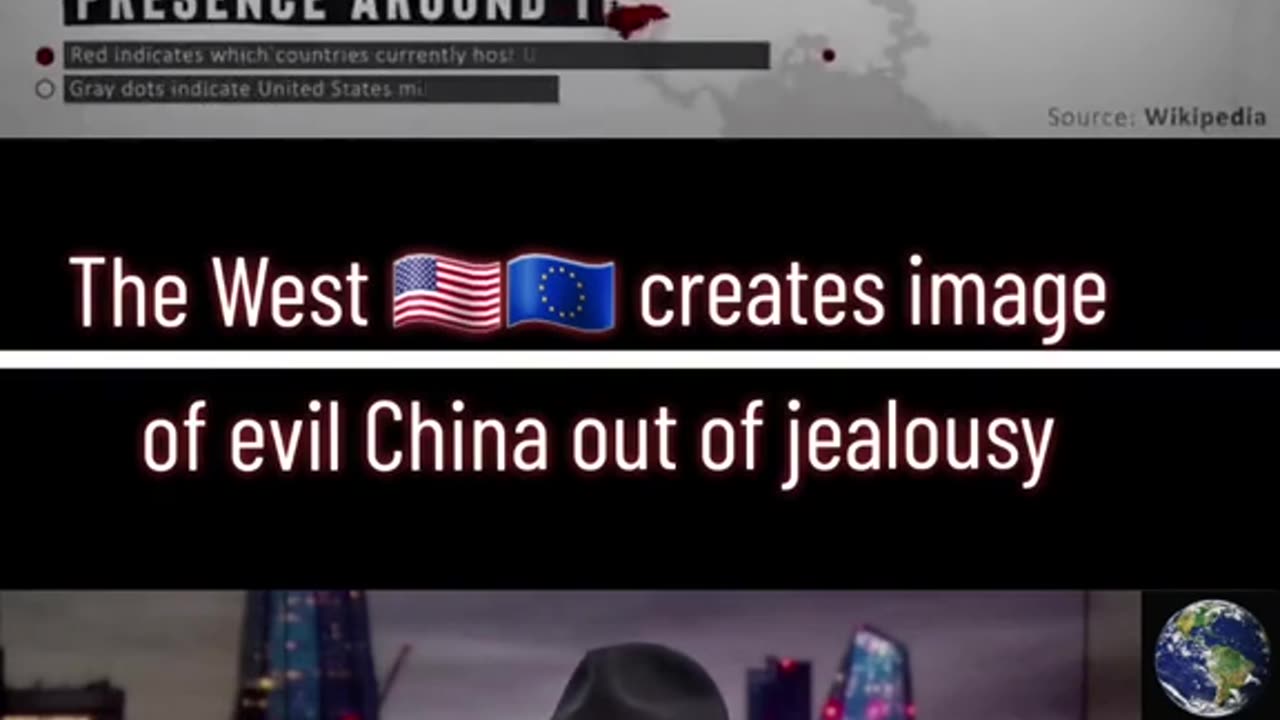 The West creates image of evil China out of jealousy