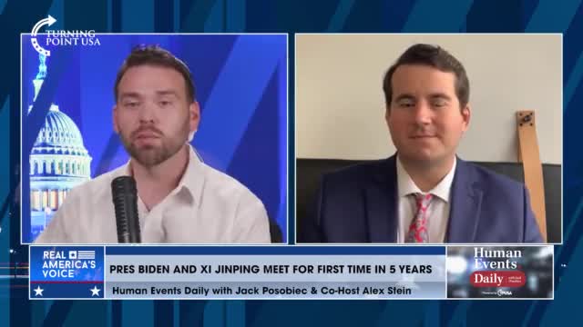 Jack Posobiec and Alex Stein discuss Biden's meeting with Xi Jinping.