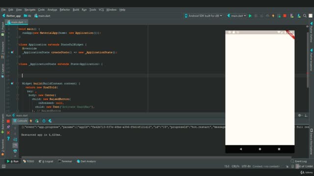 Learn flutter for beginners