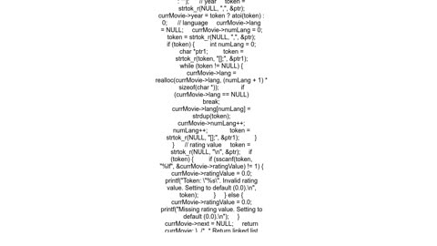 Trying to get double value from a csv file consistently getting NULL in C