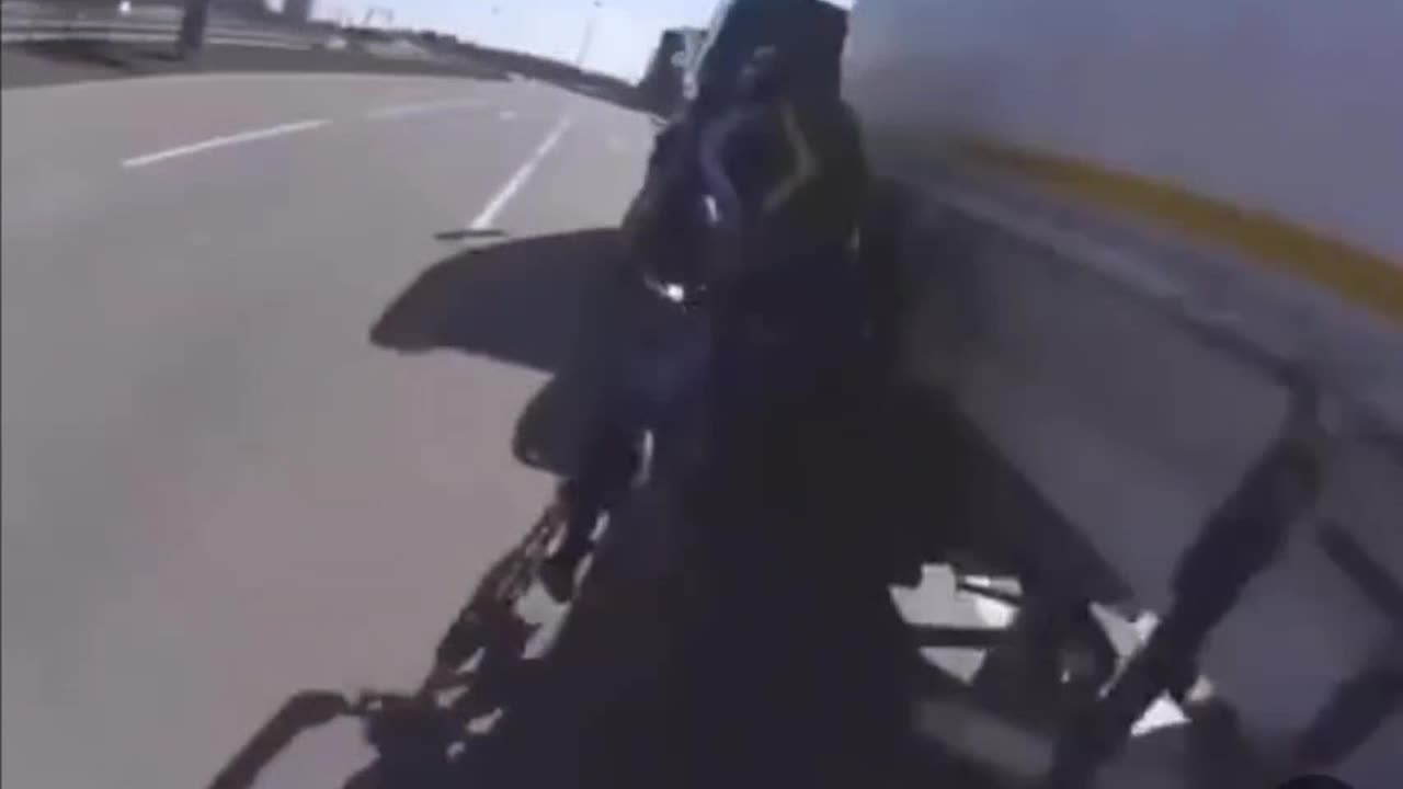 SEMI HITS BIKERS
