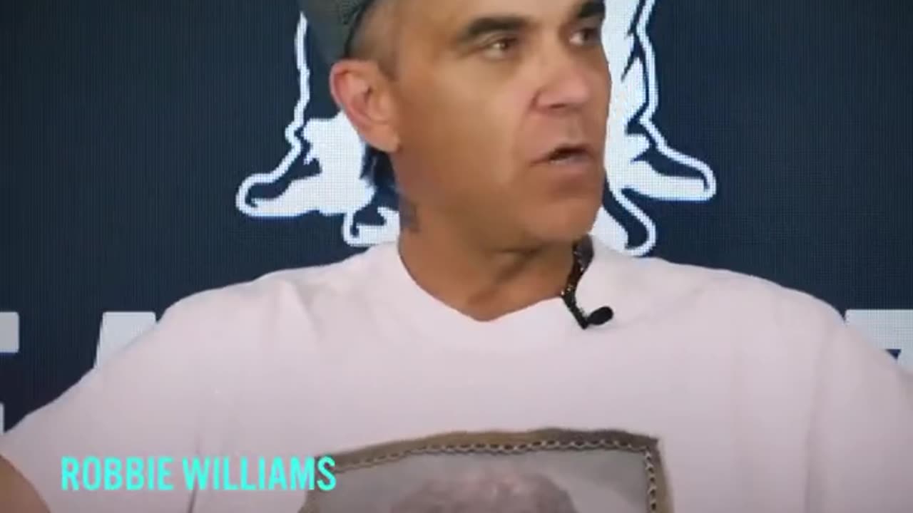 Robbie Williams: WE CANT TRUST MEDIA, PHARMA and POLITICIANS