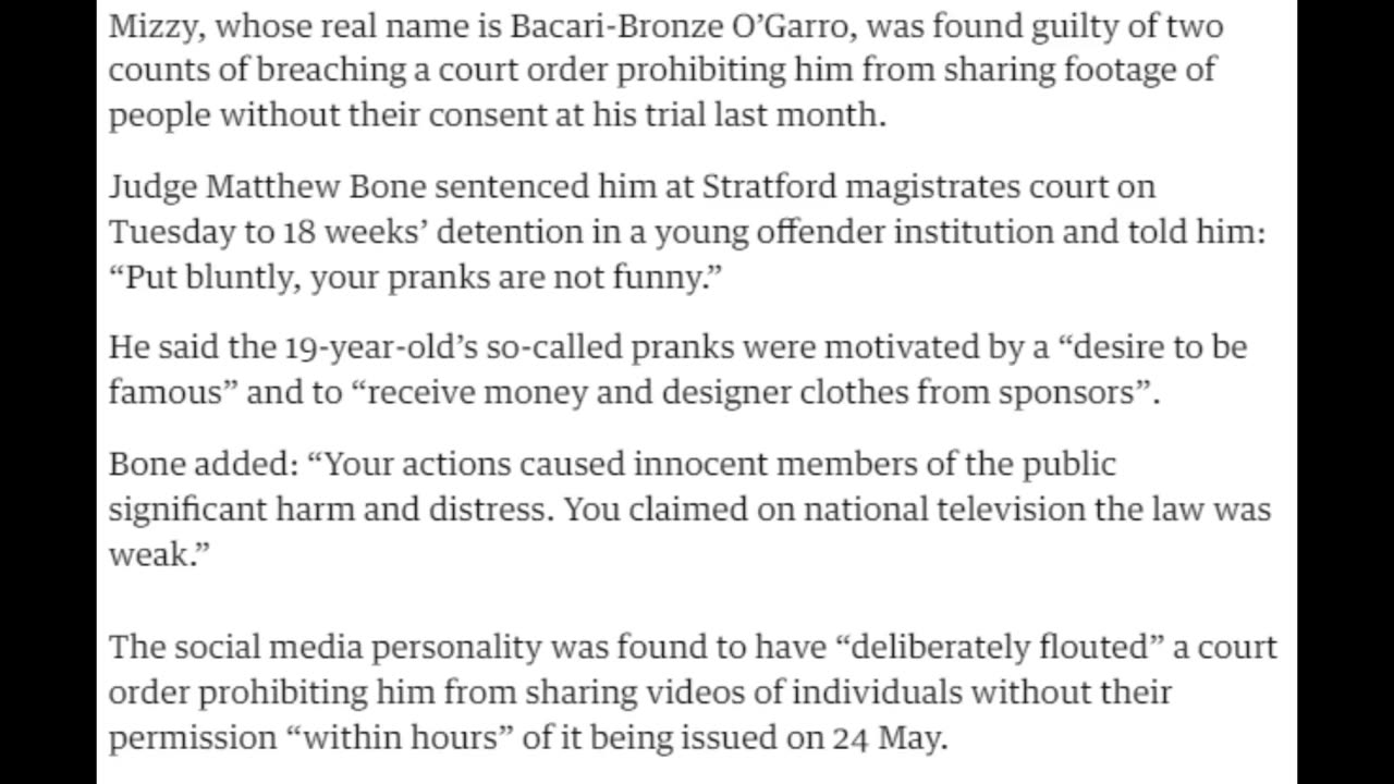 Good News and Bad News