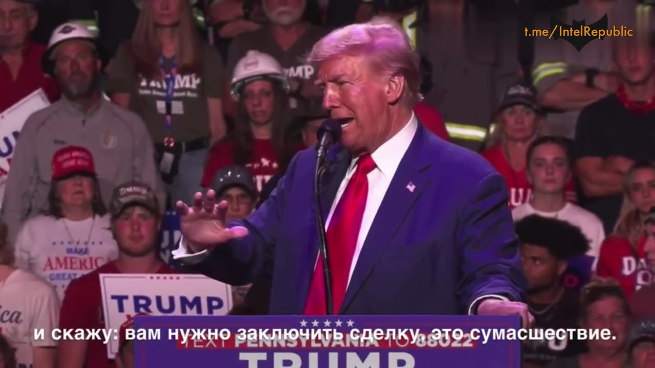 TRUMP CALLS ZELENSKY A GRIFTER WHO WANTS KAMALA TO WIN "SO BADLY