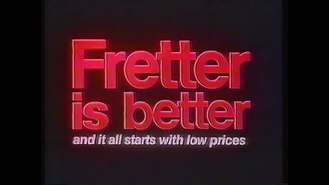 January 18, 1987 - A One Day Appliance Sale at Fretter