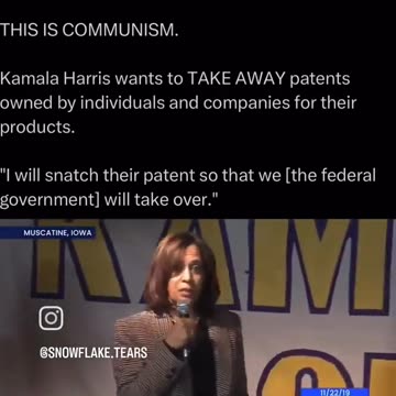 Camela Snatching Patents for Govt in Communist Takeover