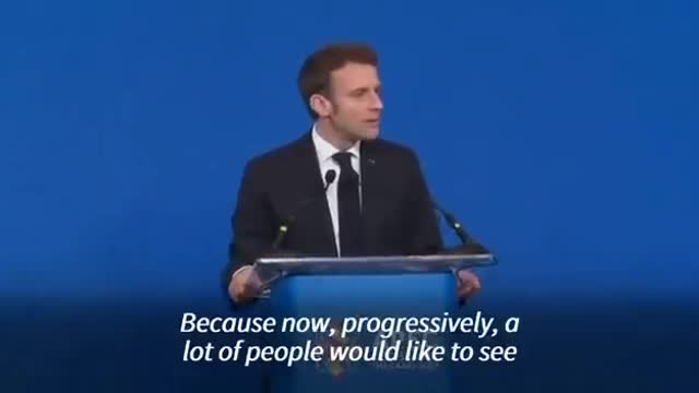 - Macron at APEC summit: “We need a single global order.”