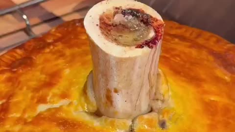 Steak and Bone marrow pie