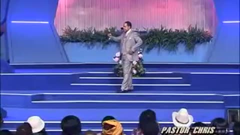 Pastor Chris teaching