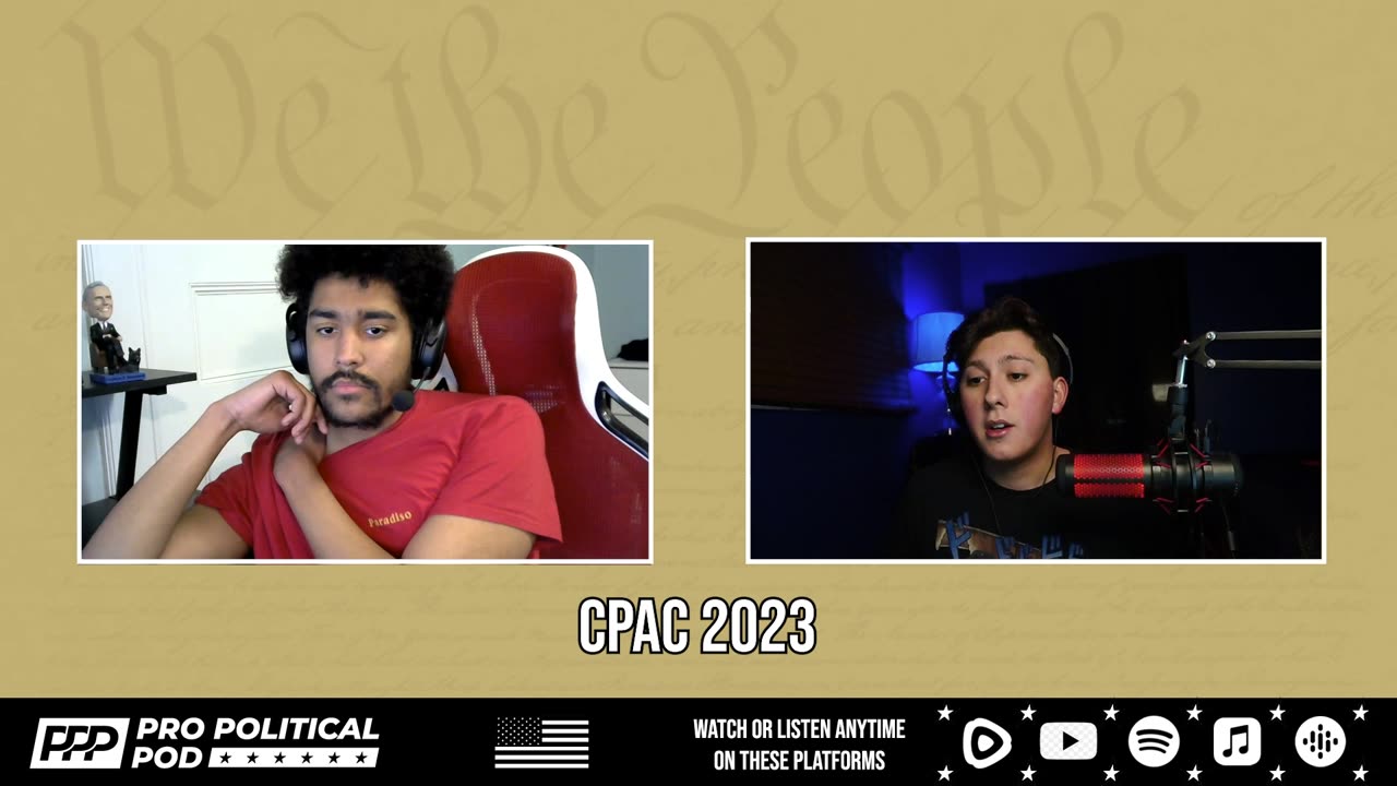 Pro Political Pod - Ep1 CPAC, Gun Executive Order, Santos