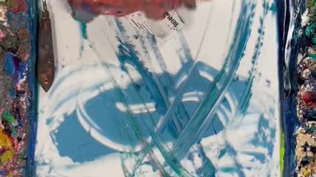 have you ever tried to color match your palette knife?