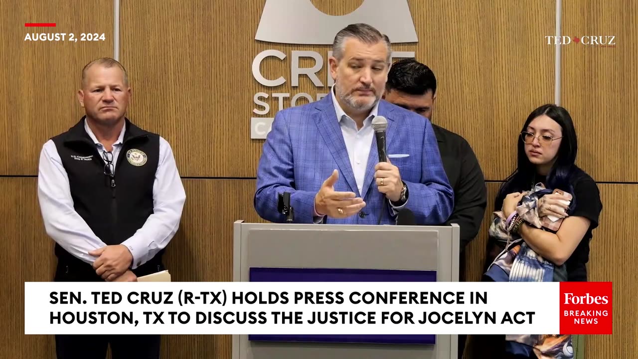 Ted Cruz Holds Press Conference On Bill Honoring 12 Year Old