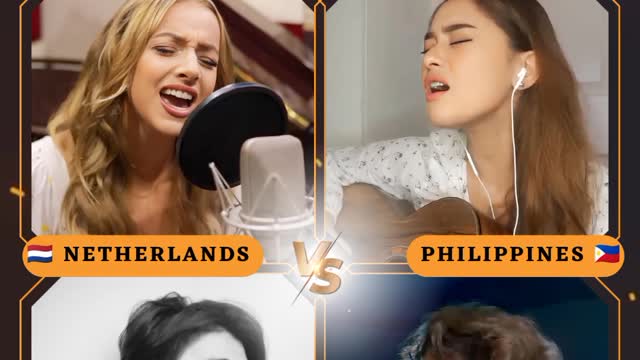 SHALLOW (wow cover) Netherlands vs Philippines vs South Korea vs Canada | The WOW Show