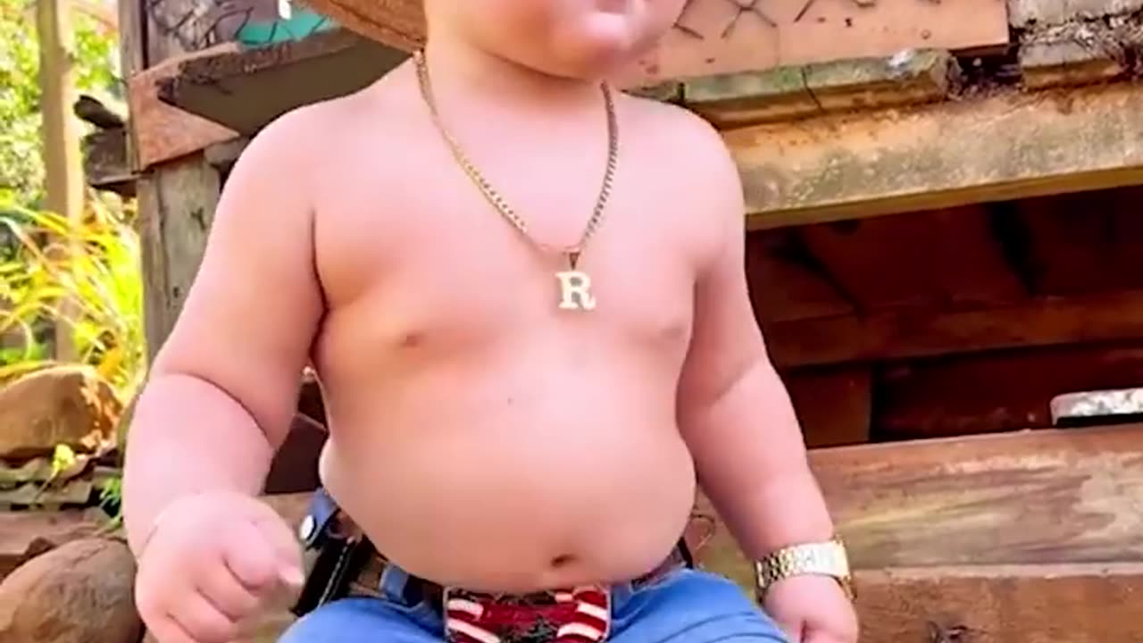 Funny baby