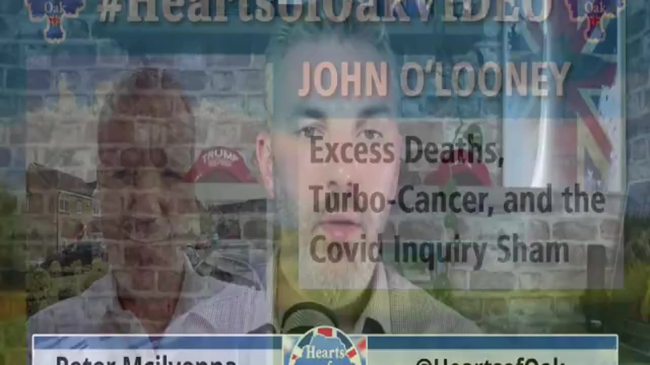 John OLooney - Excess Deaths, Turbo-Cancer and the Covid Inquiry Sham (Related links in description)