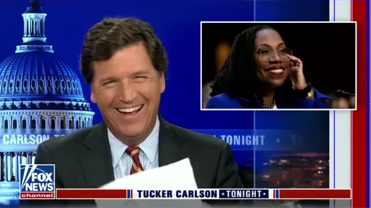 Tucker laughs at SCOTUS justice who can’t define ‘woman’ This isn’t one of the hard questions!