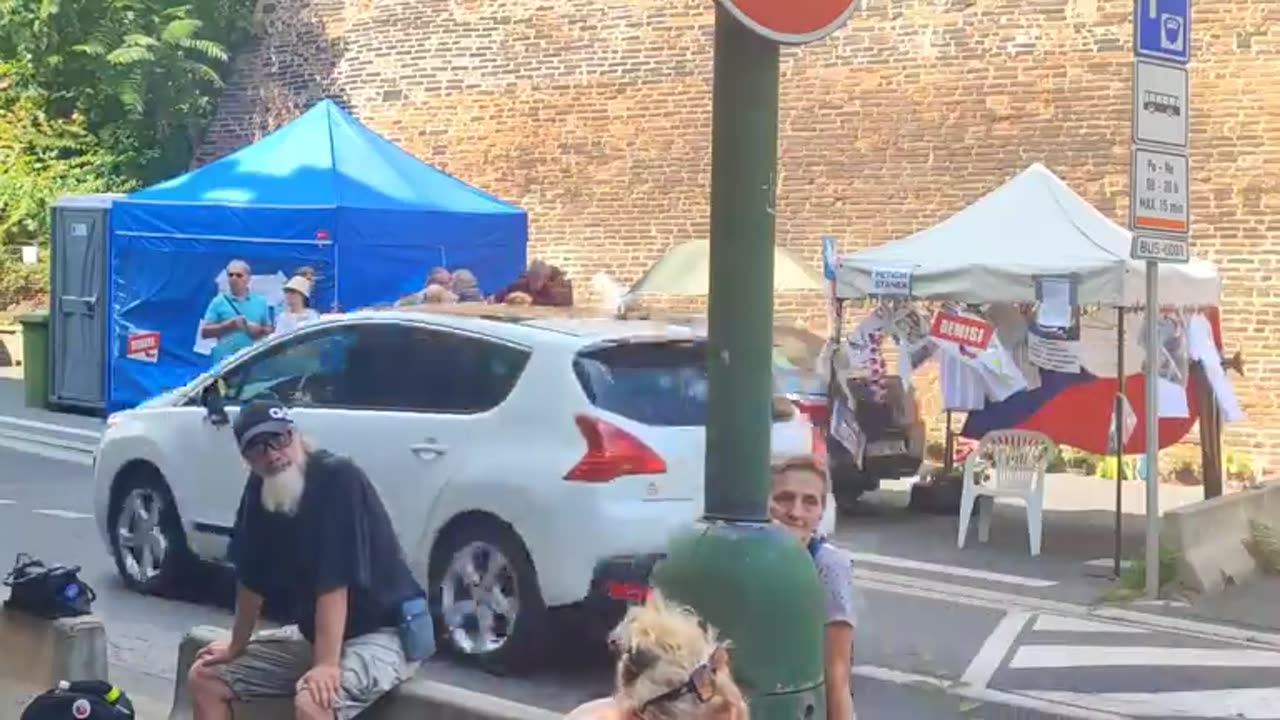 Vysílání 22.8.2023 Shromáždění proti zločinné vládě P. Fialy Před Úřadem vlády ČR