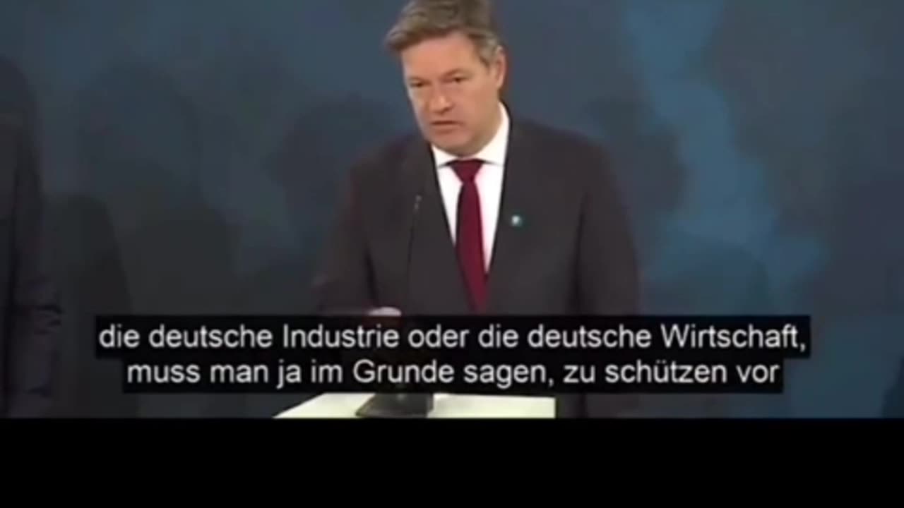 Habeck rutscht die Wahrheit raus - Situation die von uns herbeigerufen wurde