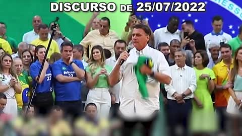 Discurso Jair Bolsonaro em 25/07/2022