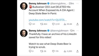 Benny Johnson - Deleted Acct.