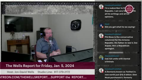 The Wells Report for Friday, January 5, 2024