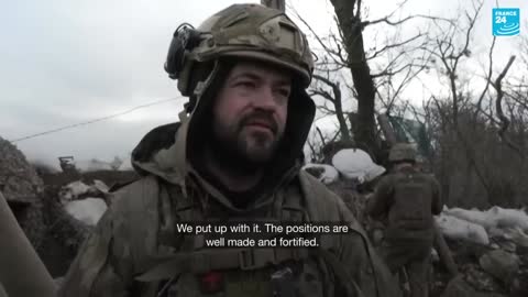 'We will hold our ground': Life in the trenches with a Ukrainian unit