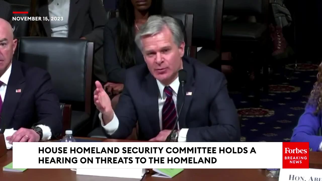 FBI Director Is GRILLED About The Border Crisis And January 6 Bomb Investigation