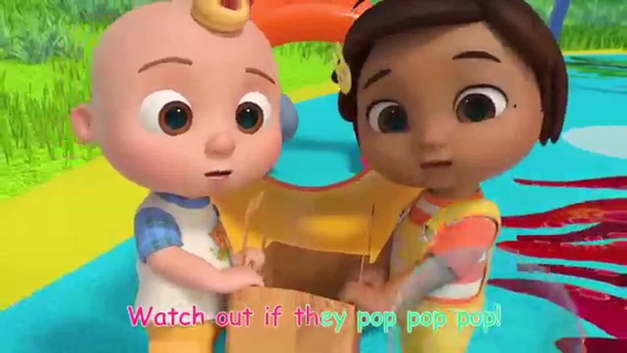 Play Outside Bubbles Song _ CoComelon Nursery Rhymes _ Kids Songs