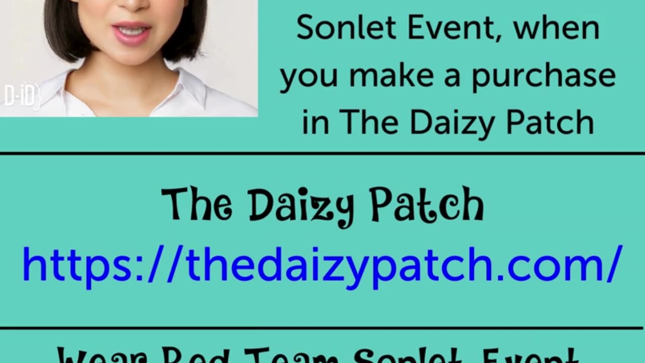 The Daizy Patch and Wear Red Team Sonlet Event