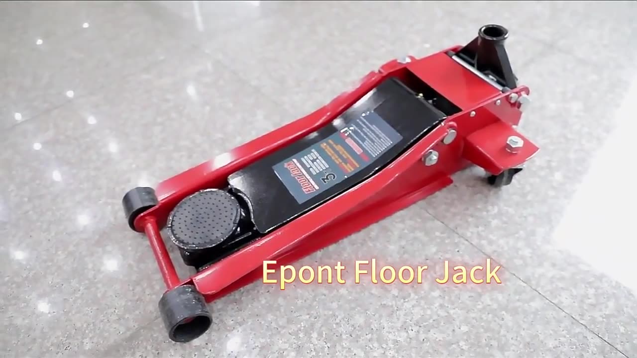 Quick Lifting 3T Hydraulic Floor Jack With Dual-pump